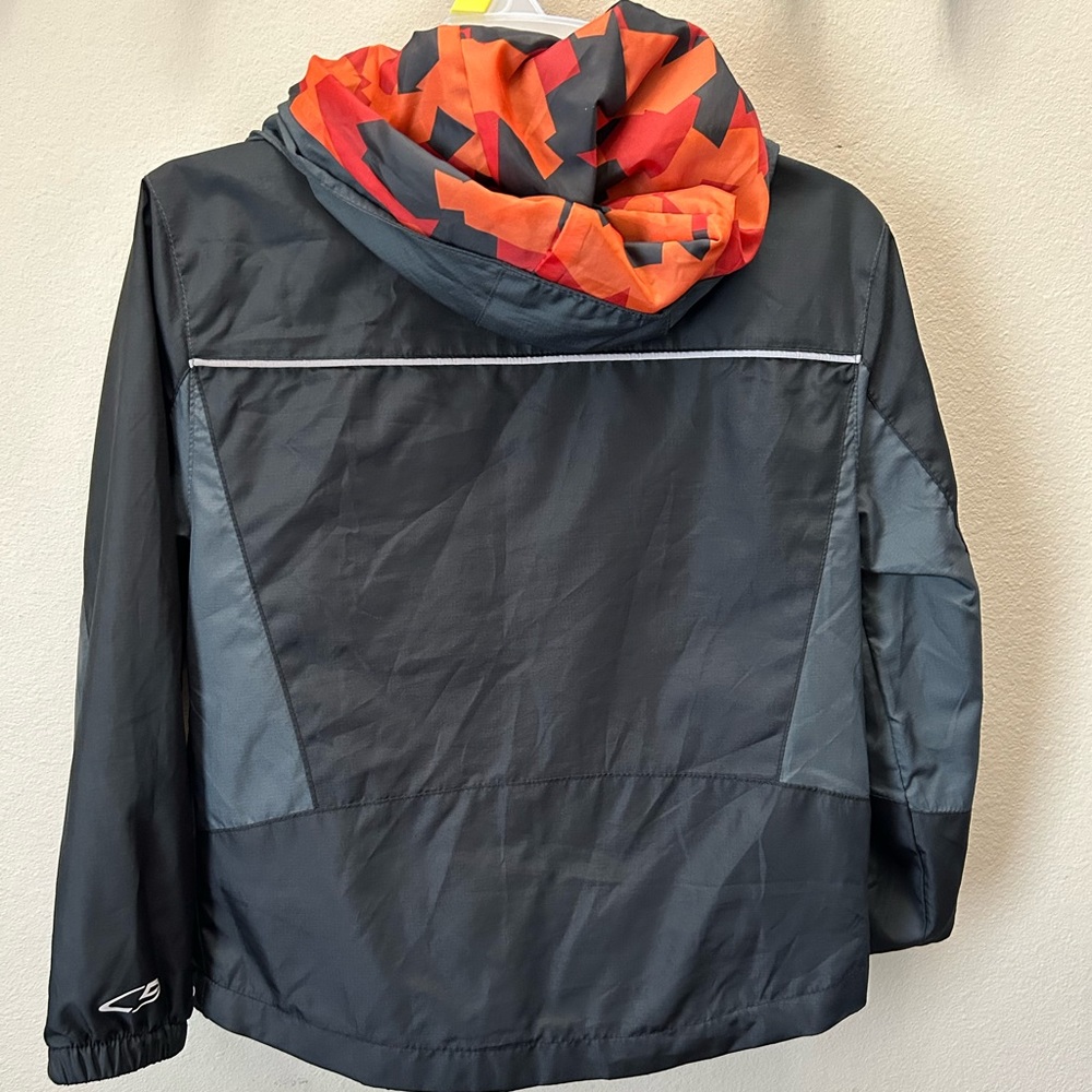 Grey and orange zipper jacket boys - Picture 4 of 4